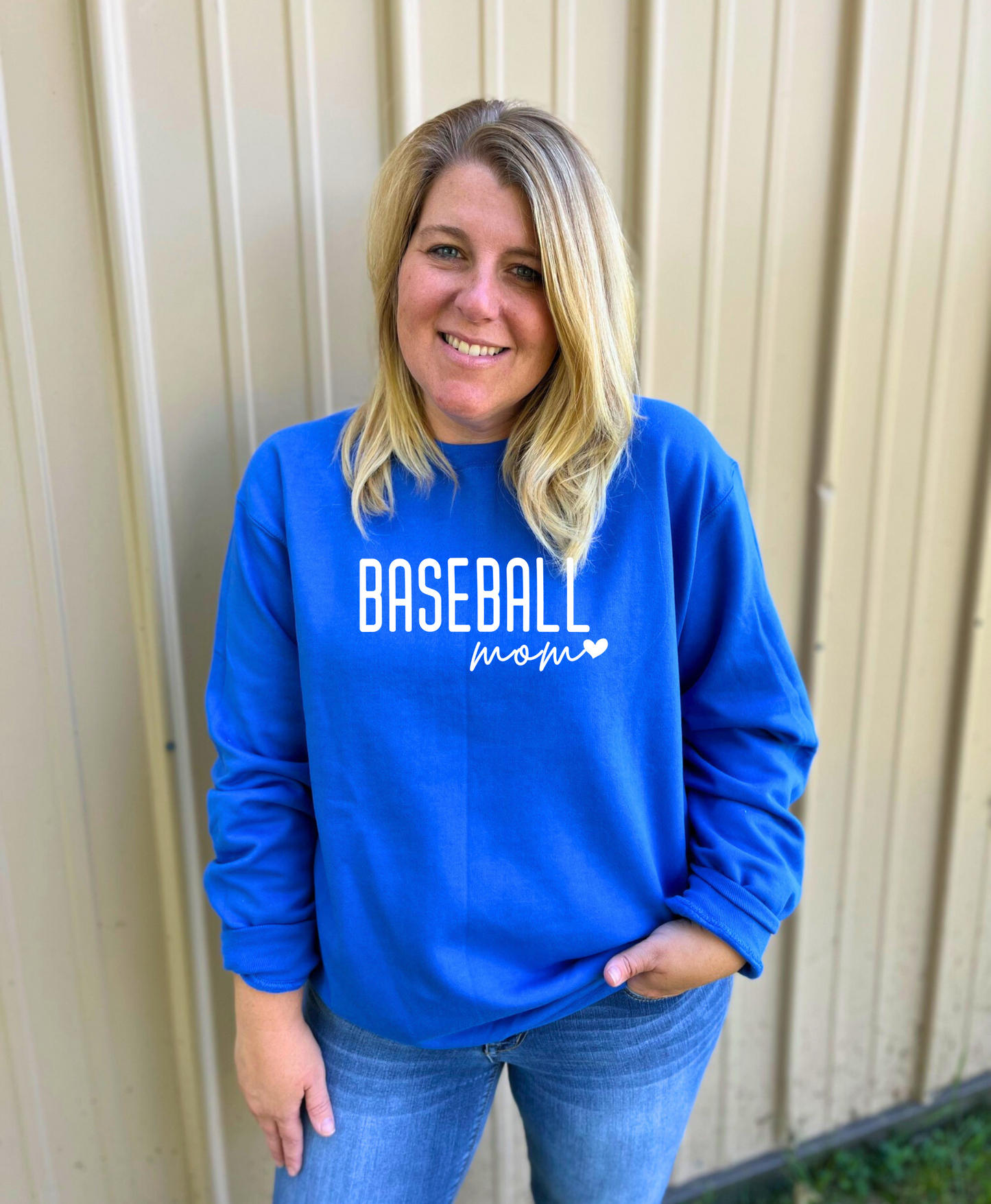 Baseball Mom Puff Crew