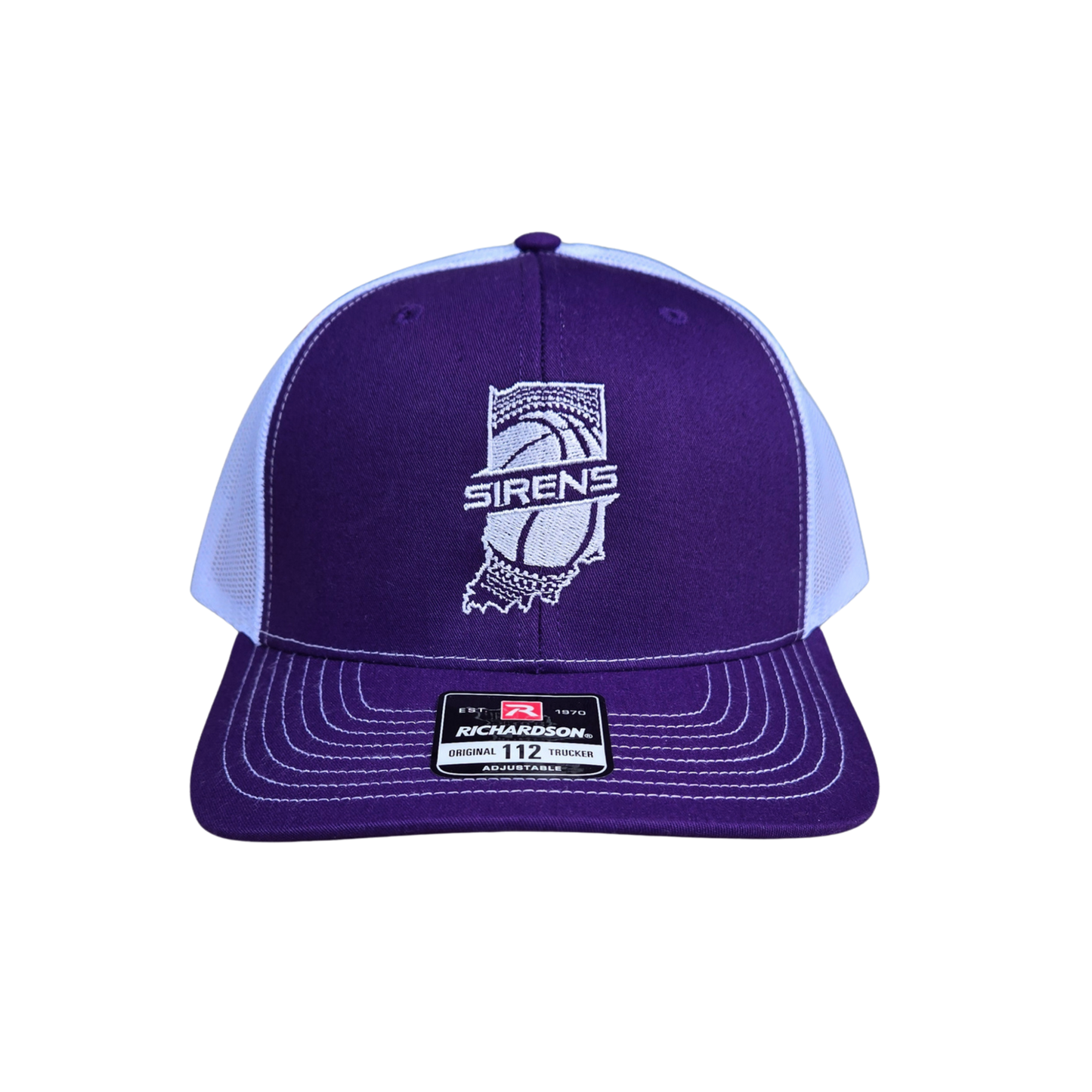 Sirens Purple Embroidered Hat