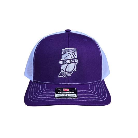 Sirens Purple Embroidered Hat