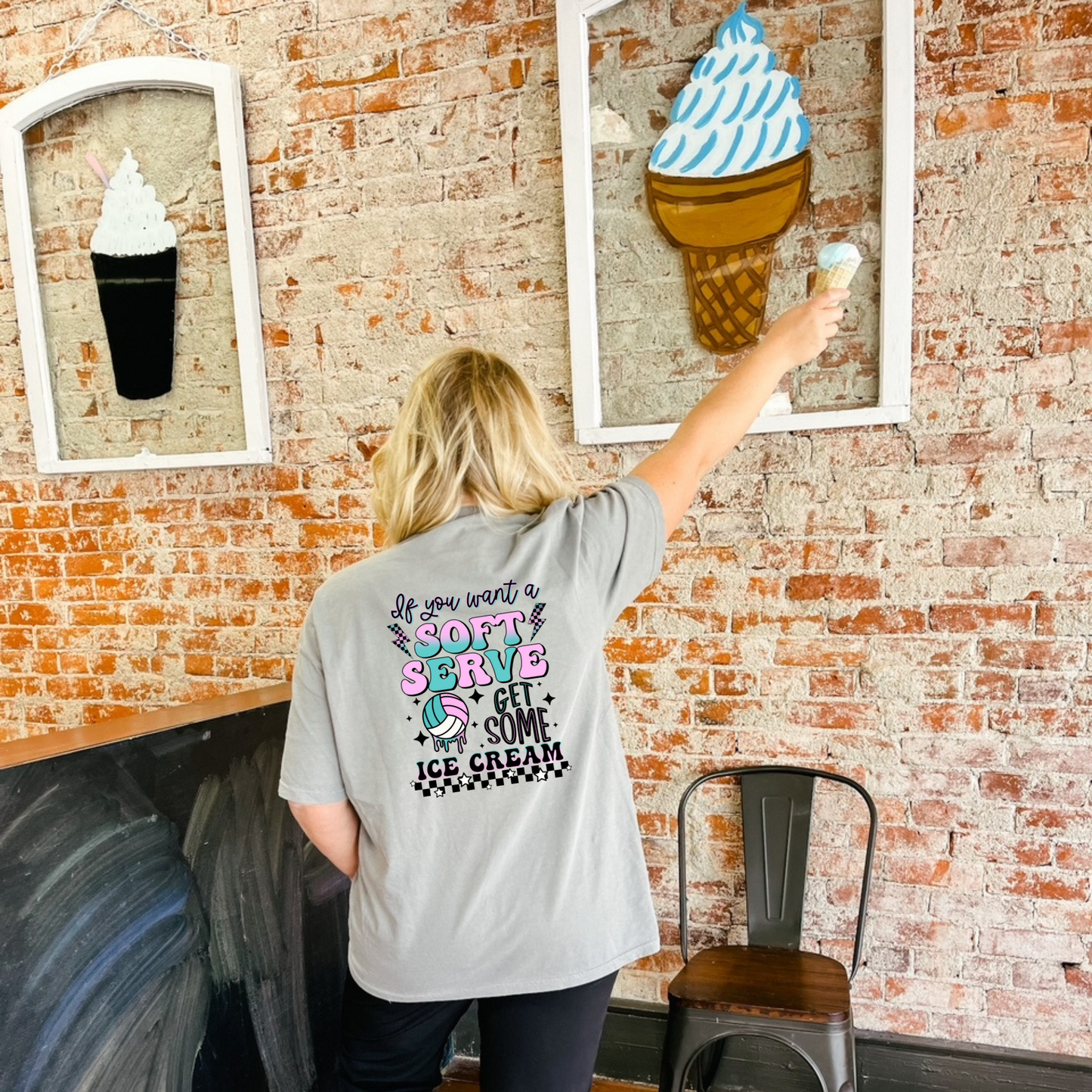 SoftServe Volleyball Tee