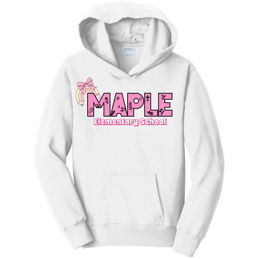 Pink Maple Hoodie