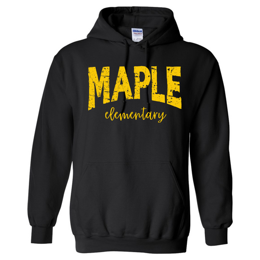 Distresed Maple Hoodie
