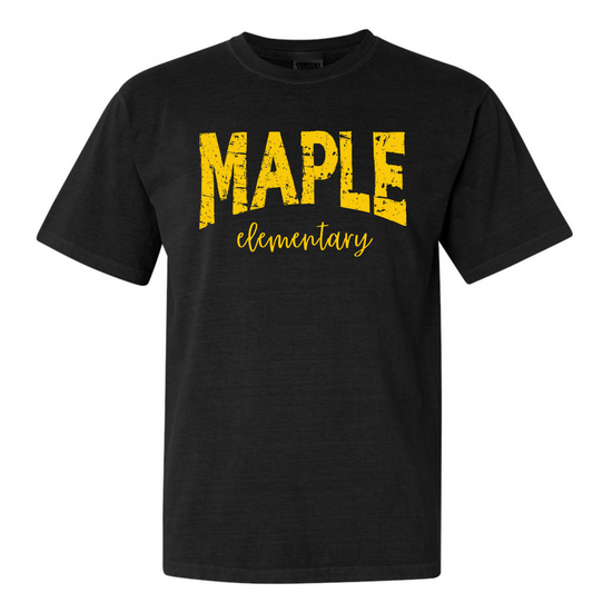 Distressed Maple Adult Tee