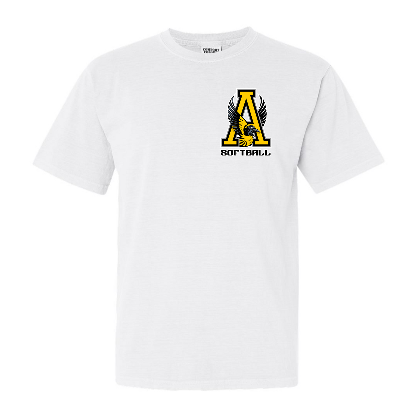 Avon Softball Pocket Logo Cotton Tee