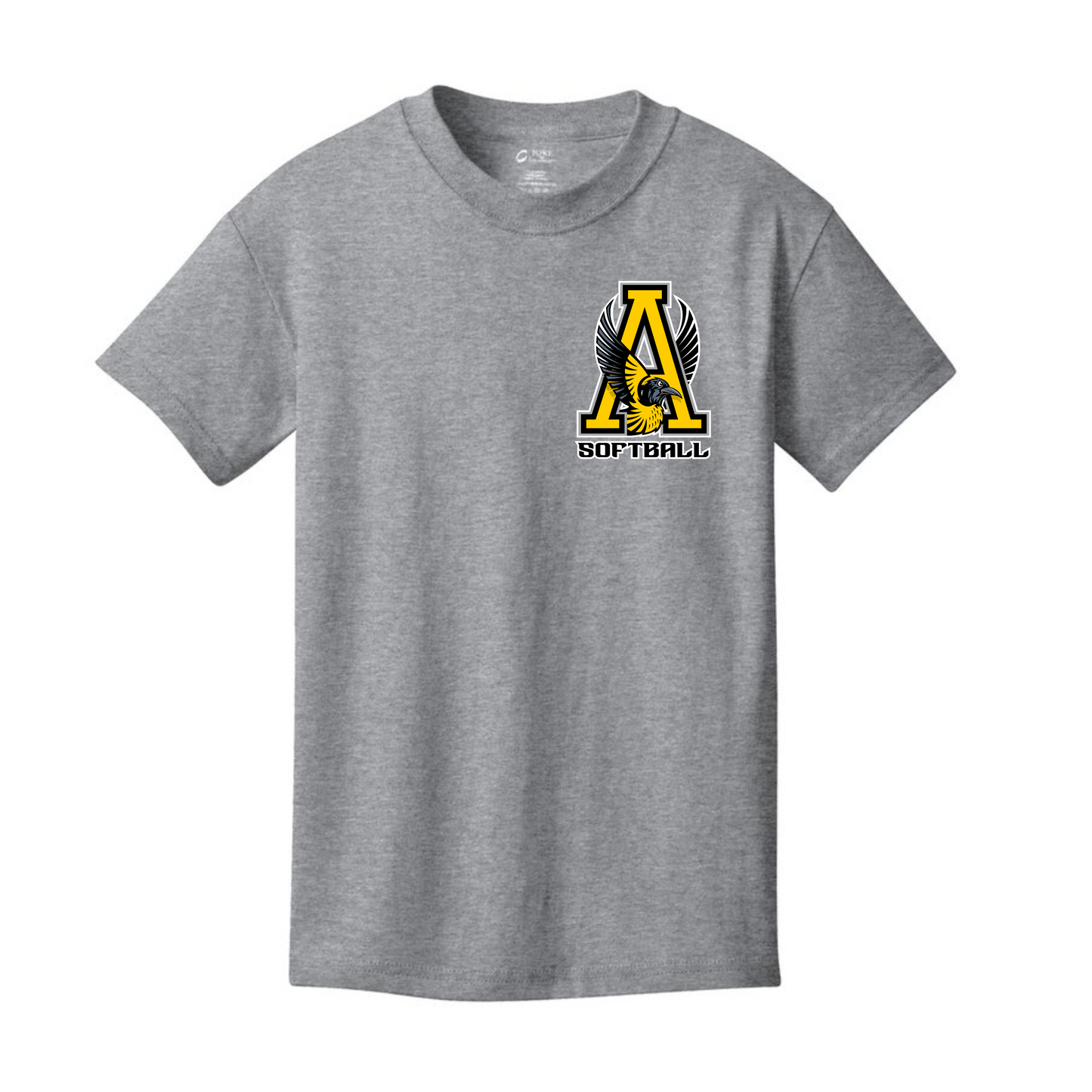 Avon Softball Pocket Logo Cotton Tee