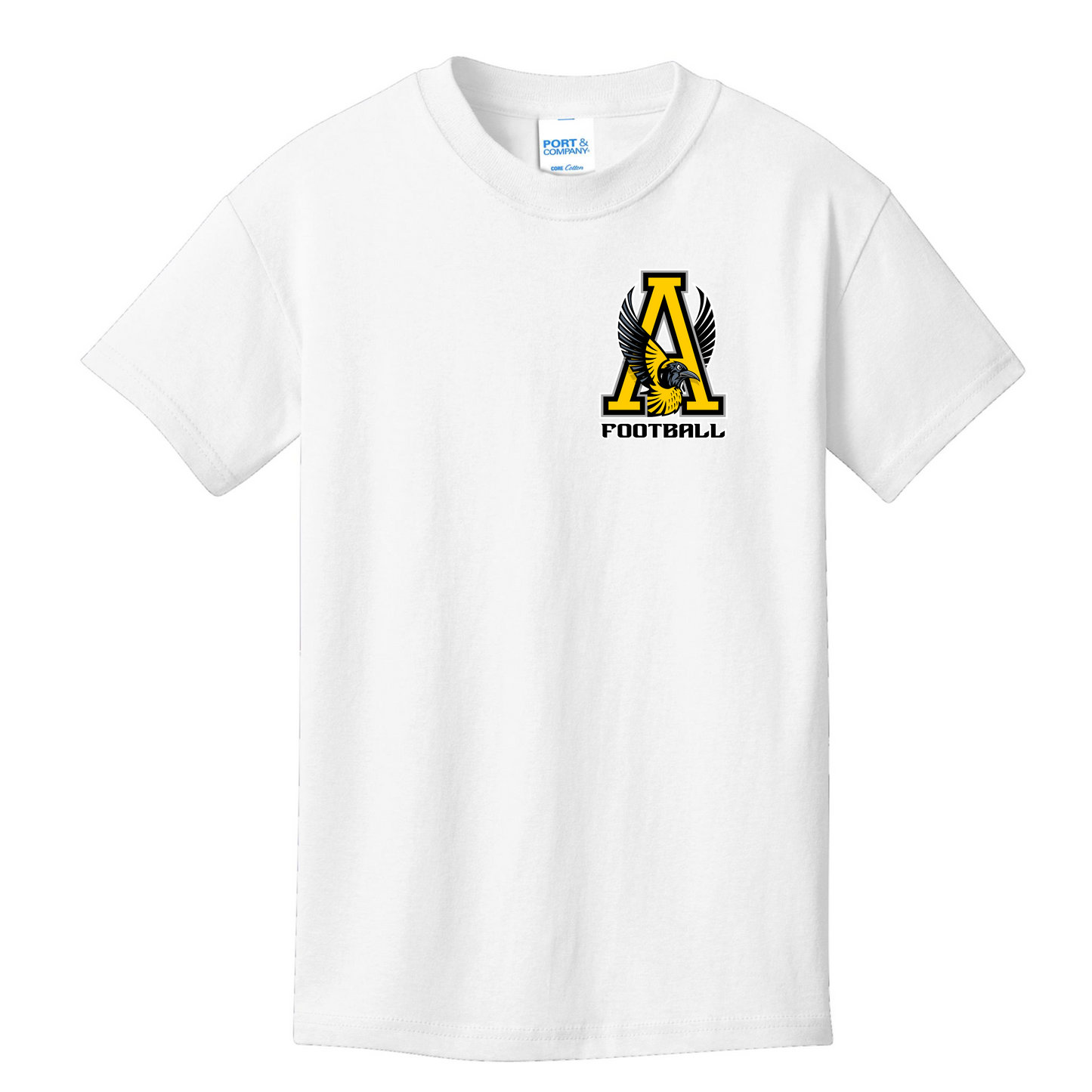 Avon Football Pocket Logo Cotton Tee