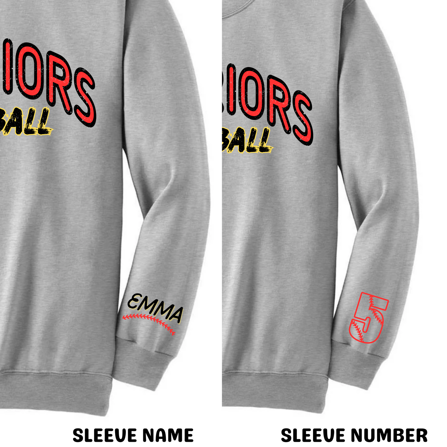 Warriors Softball Hoodie