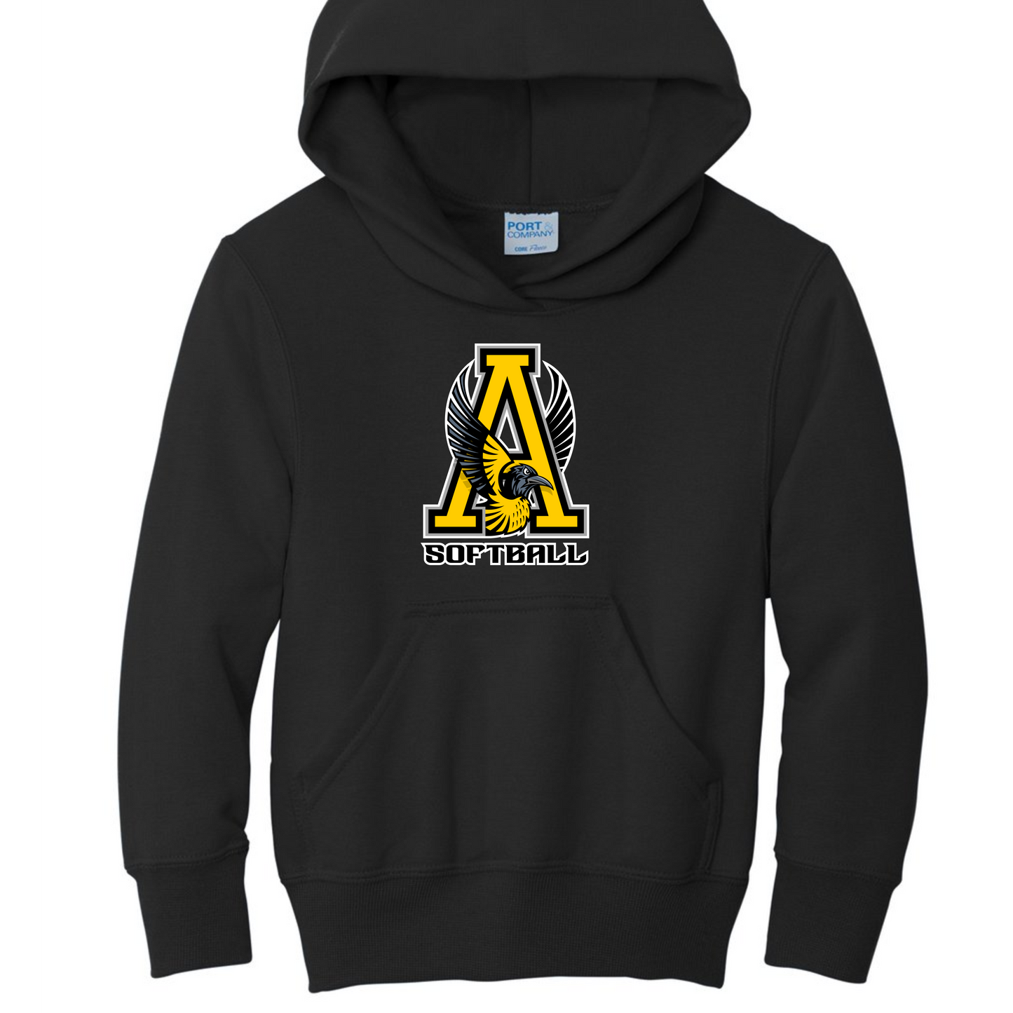 Avon Softball Logo Hoodie