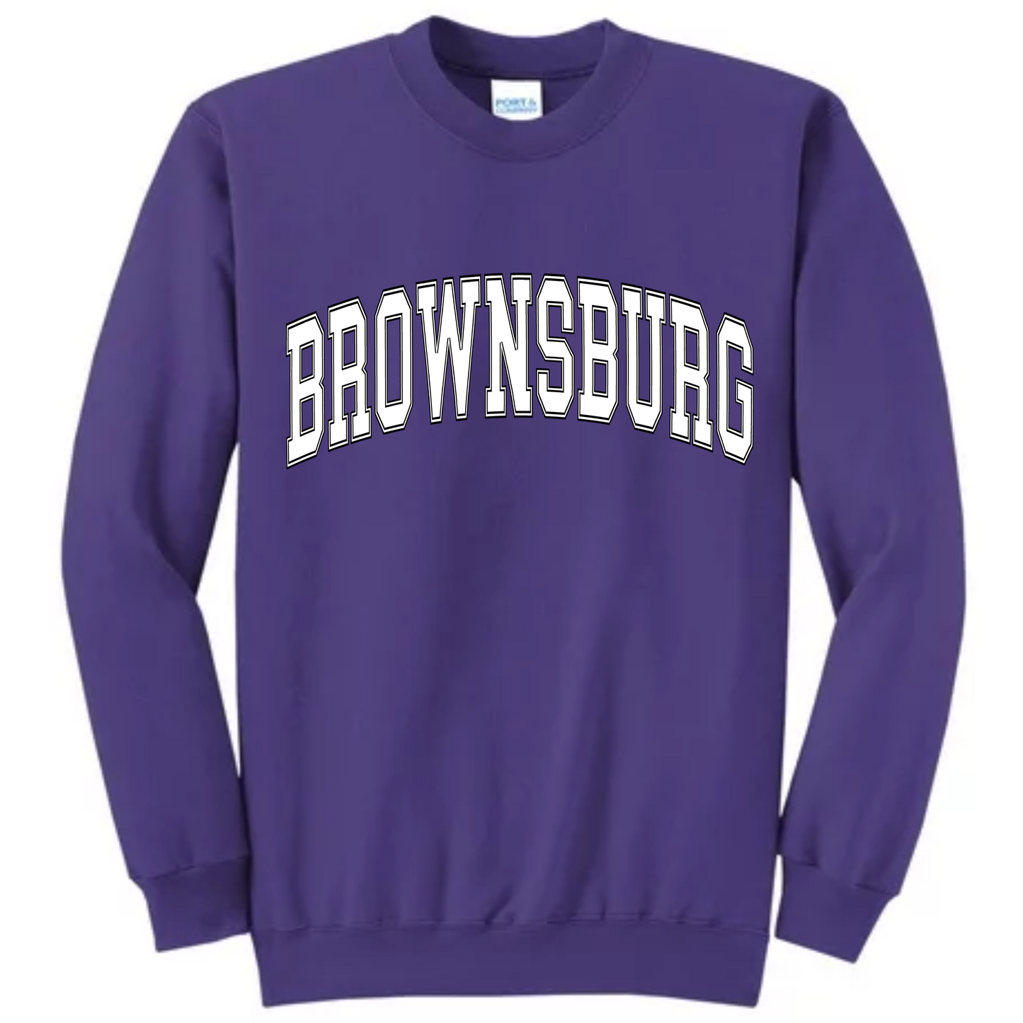 Brownsburg Varsity Sweatshirt (Purple)