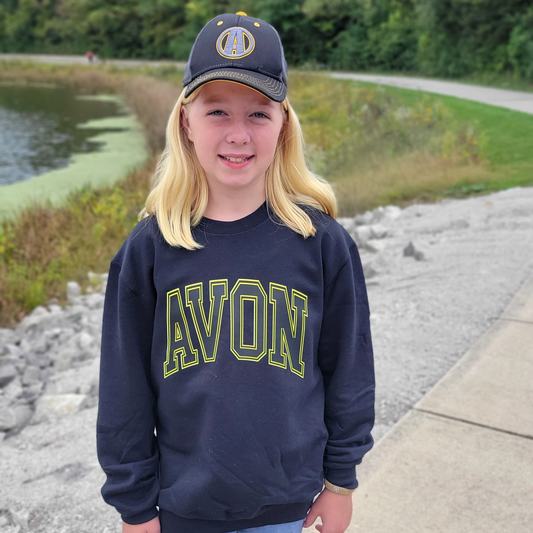 Avon Varsity Sweatshirt YOUTH LARGE -ready to ship