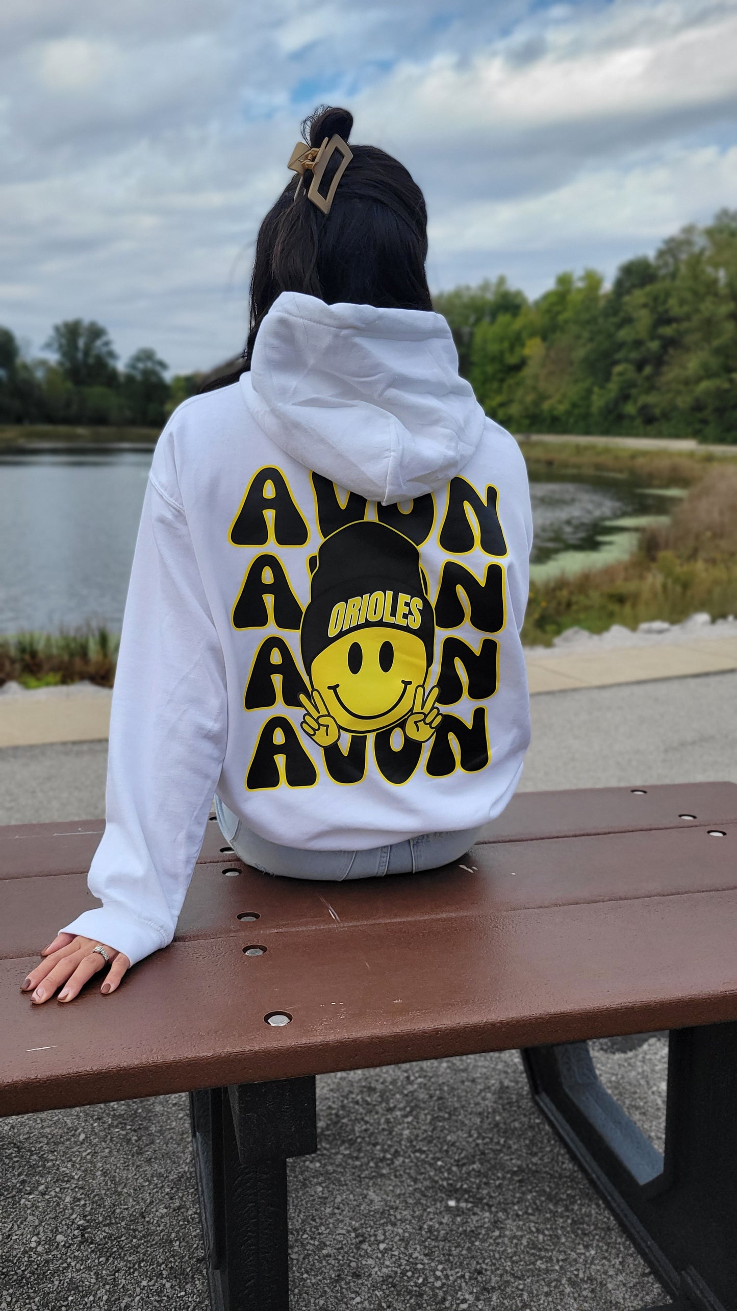 Avon Smiley Hoodie (no lashes)