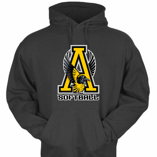 Avon Softball Logo Hoodie