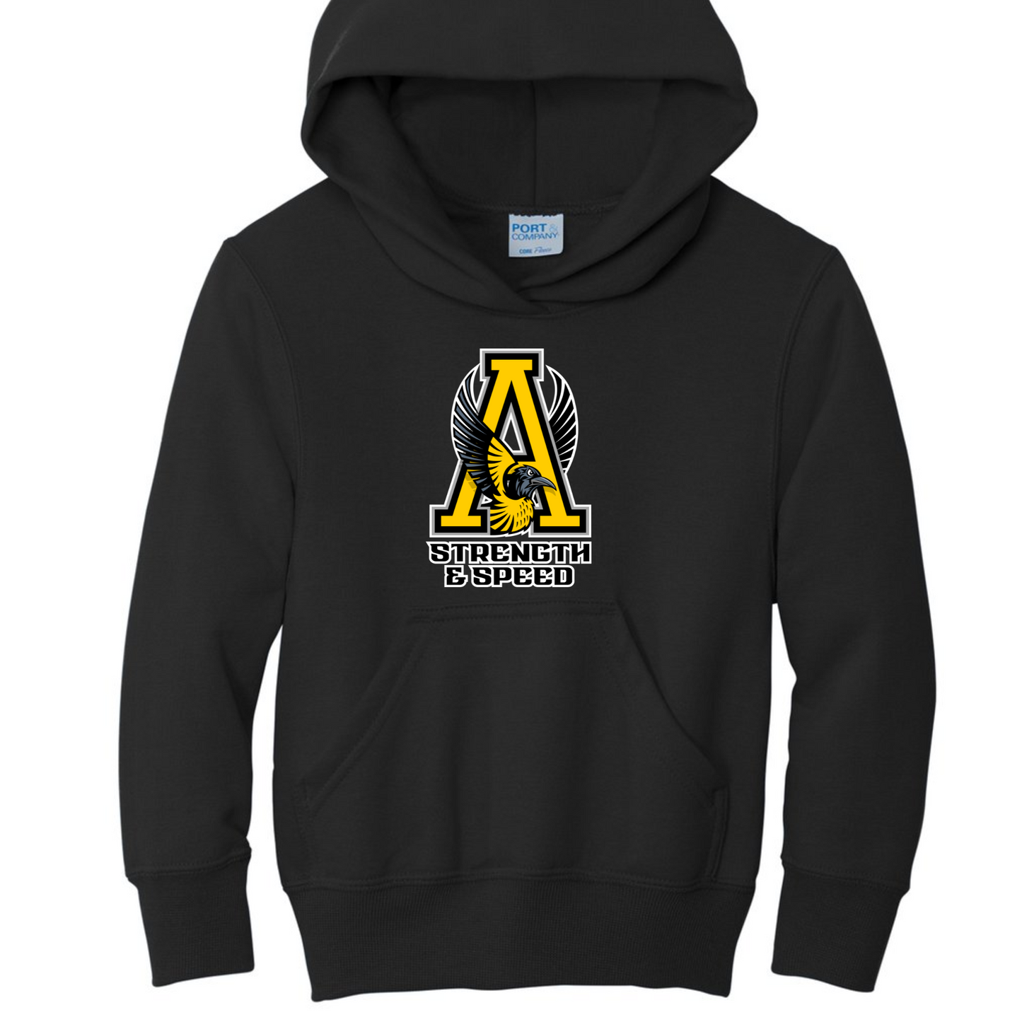 Avon Strength & Speed Logo Hoodie