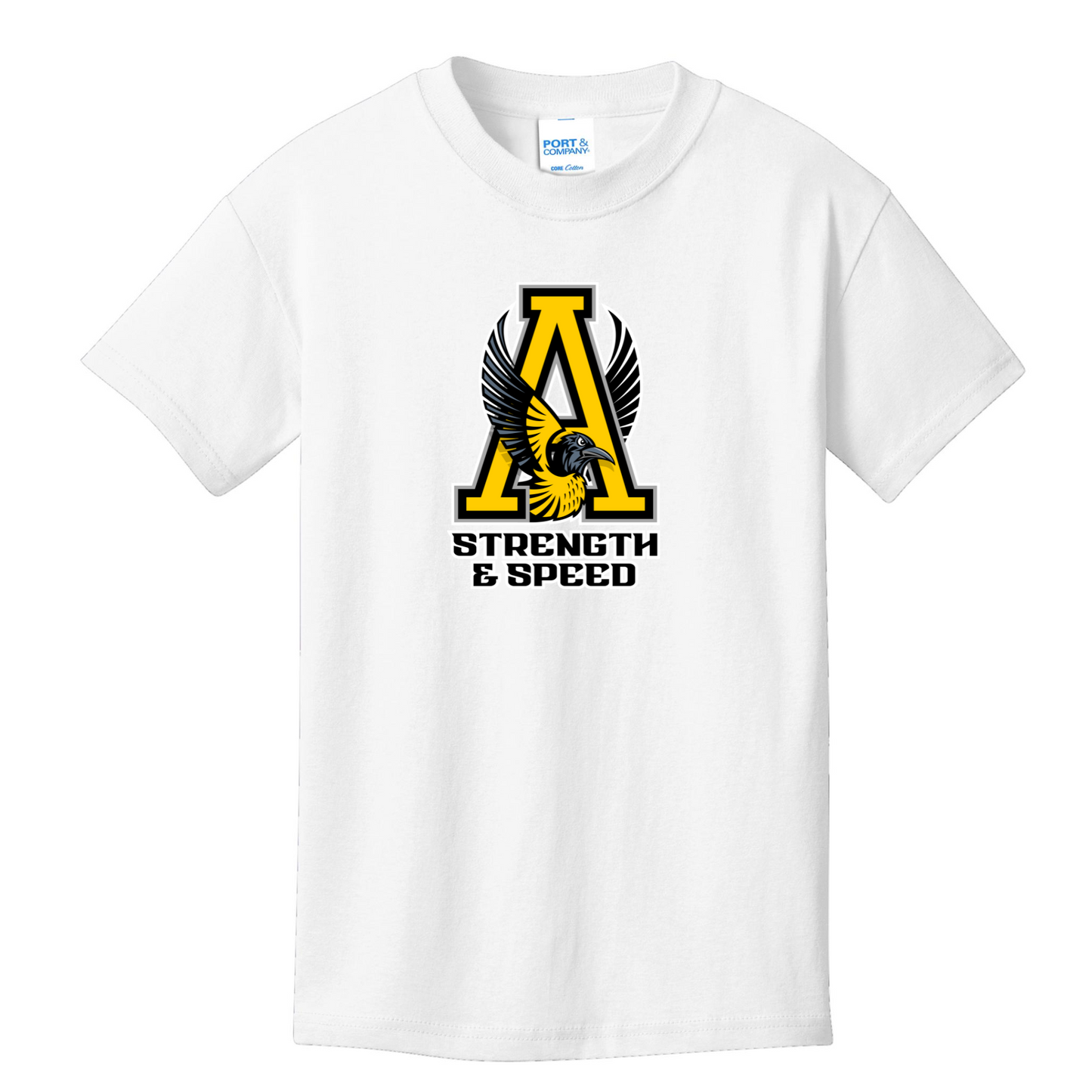 Avon Strength & Speed Logo Cotton Tee