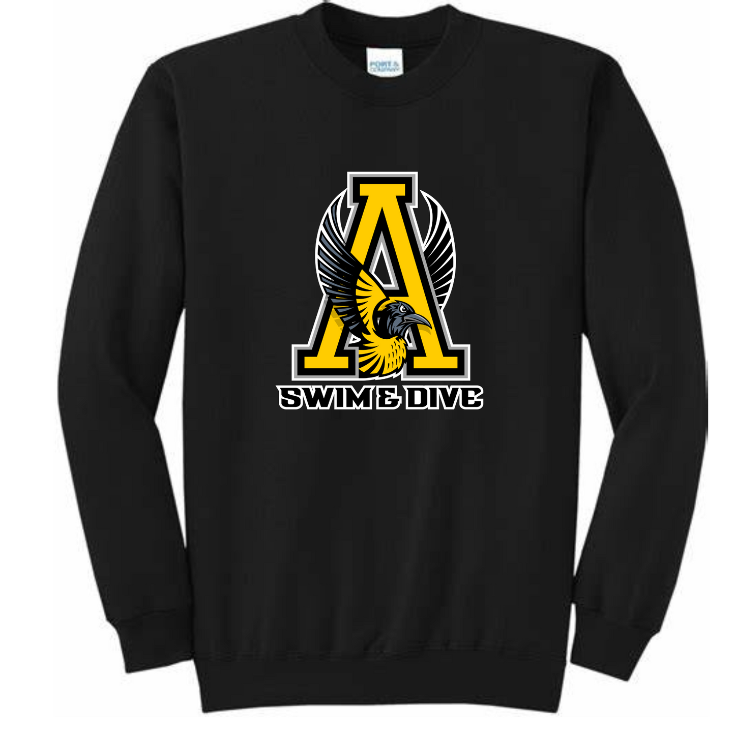 Avon Swim & Dive Logo Crew