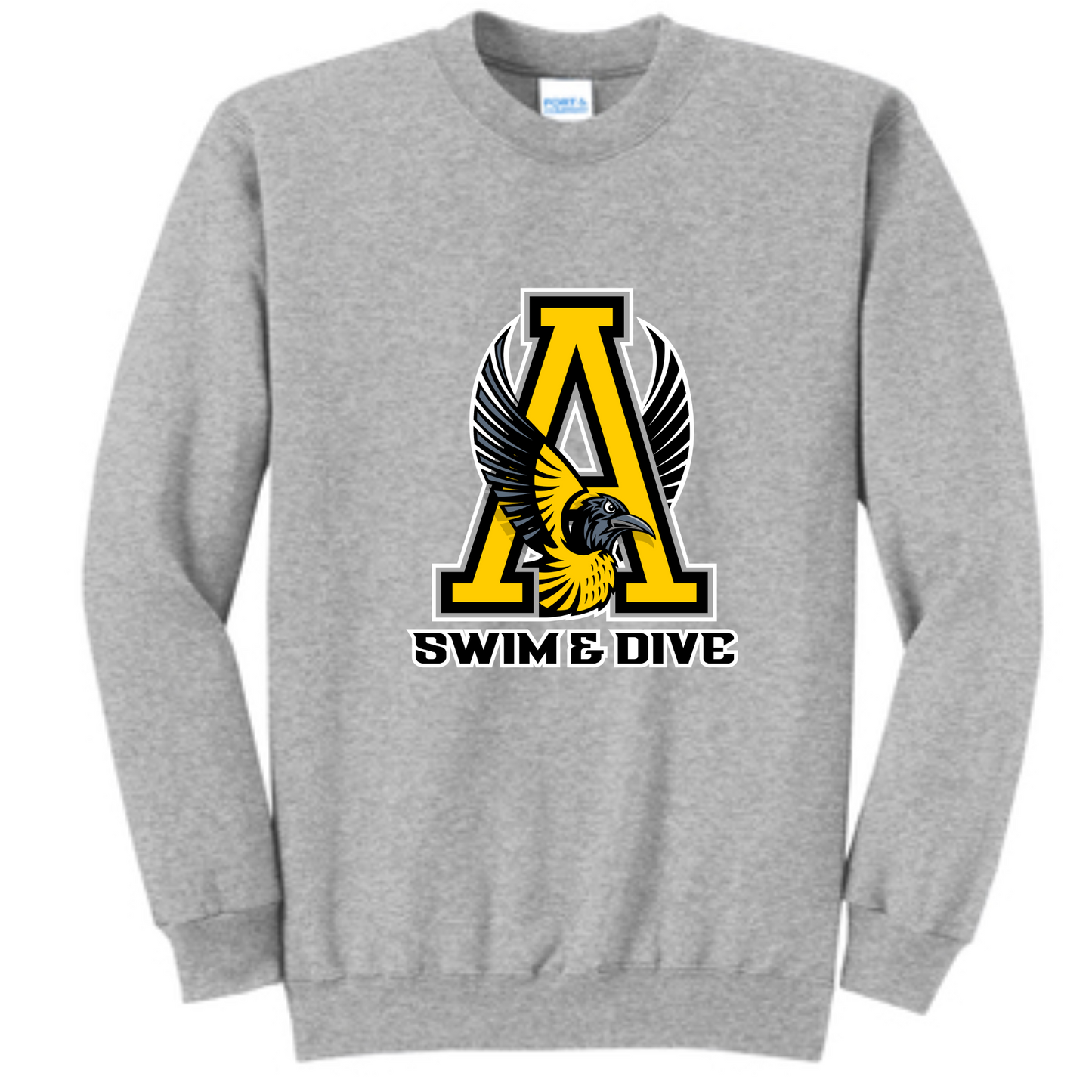 Avon Swim & Dive Logo Crew