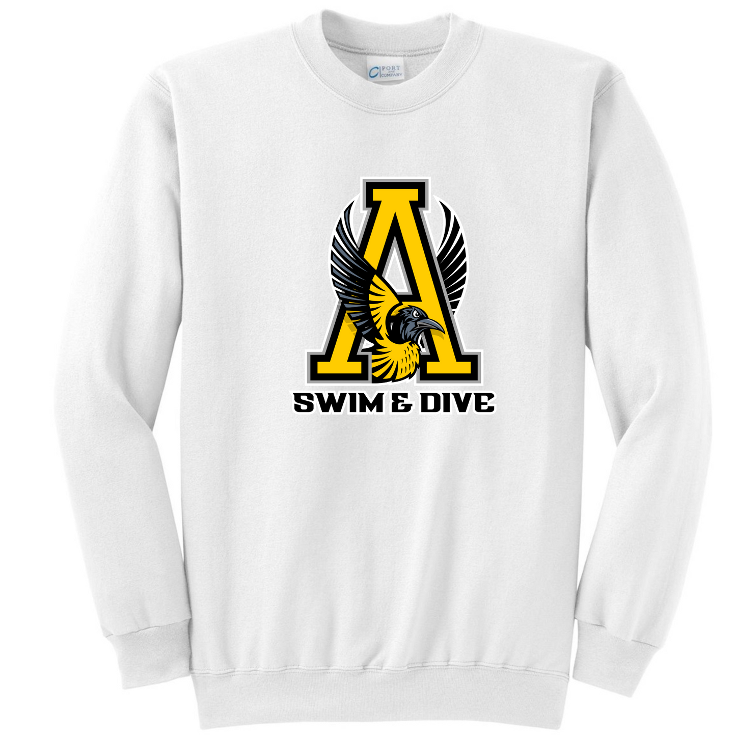 Avon Swim & Dive Logo Crew