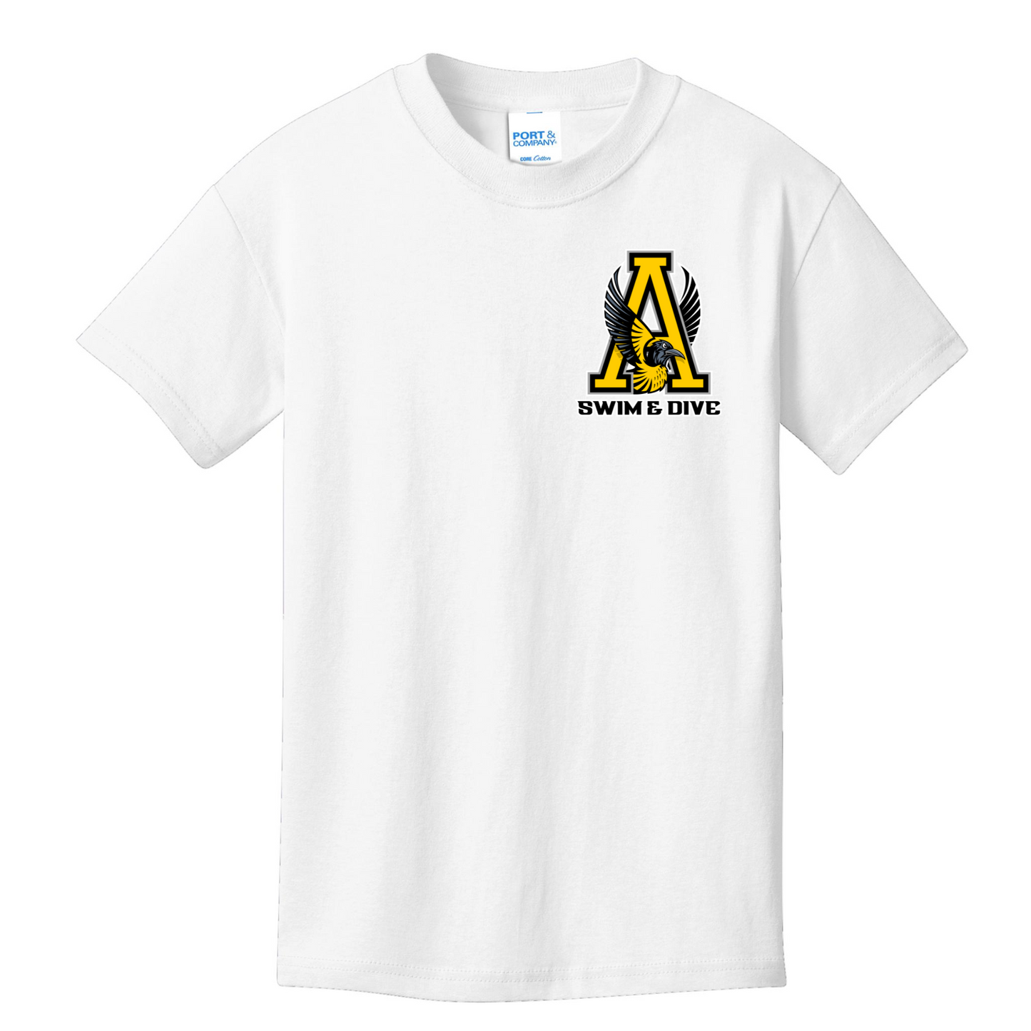 Avon Swim & Dive Pocket Logo Cotton Tee